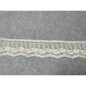 Vintage Cream Lace Trim 1.75" wide by 1 Yard + 13" For Sewing Crafts Decorative